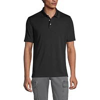 Lands' End School Uniform Men's Tall Short Sleeve Solid Active Polo Shirts