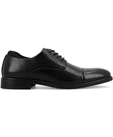 Vance Co. Men's Maning Tru Comfort Foam Cap Toe Lace-Up Derby Shoes
