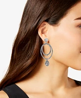 Style & Co Oval Orbital Drop Statement Earrings, Created for Macy's