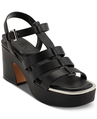 Dkny Women's Dasha Platform Fisherman Sandals