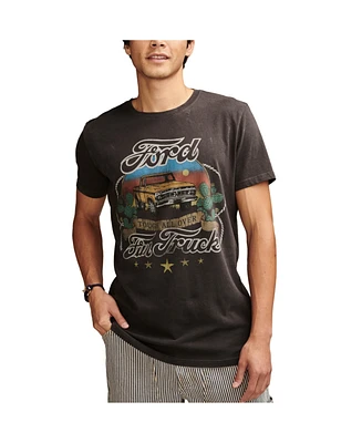Lucky Brand Men's Ford Fun Truck Short Sleeve T-shirt
