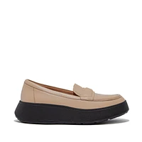 FitFlop Women's F-Mode Padded-Detail Leather Flatform Loafers