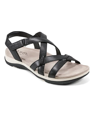 Earth Women's Sterling Strappy Flat Casual Sport Sandals