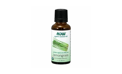 Now Foods Organic Lemongrass Oil, 1 Oz