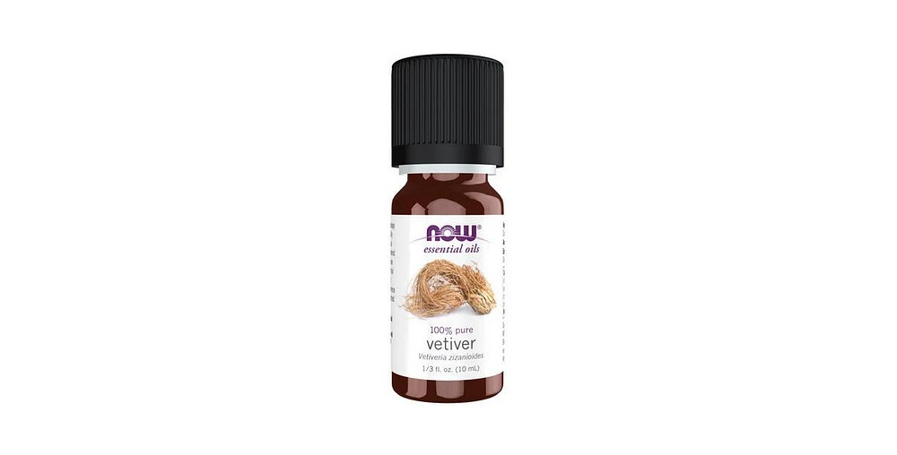 Now Foods Vetiver Oil, 0.33 Oz