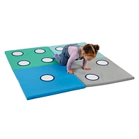 ECR4Kids SoftZone 123 Look at Me Activity Mat, Contemporary
