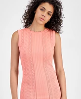 Guess Women's Adaline Sleeveless Fitted Sweater Dress