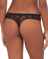 Natori Women's Bliss Allure 3-Pk. Lace Thong Underwear 771303MP