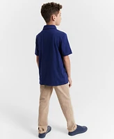 Epic Threads Little and Big Boys Retro Vertical-Stripe Polo Shirt, Created for Macy's