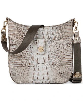 Brahmin Leia Pomegranate Melbourne Crossbody