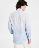 Hugo by Boss Men's Slim Fit Long Sleeve Button-Front Striped Shirt