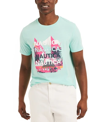 Men's Miami Vice x Nautica Short Sleeve Crewneck Graphic Tee
