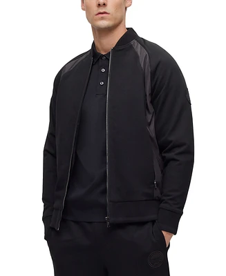 Boss by Hugo Boss Men's Porsche Logo Patch Sweatshirt