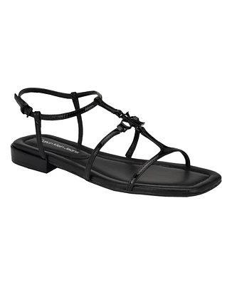 Calvin Klein Women's Sindy Flat Gladiator Sandals