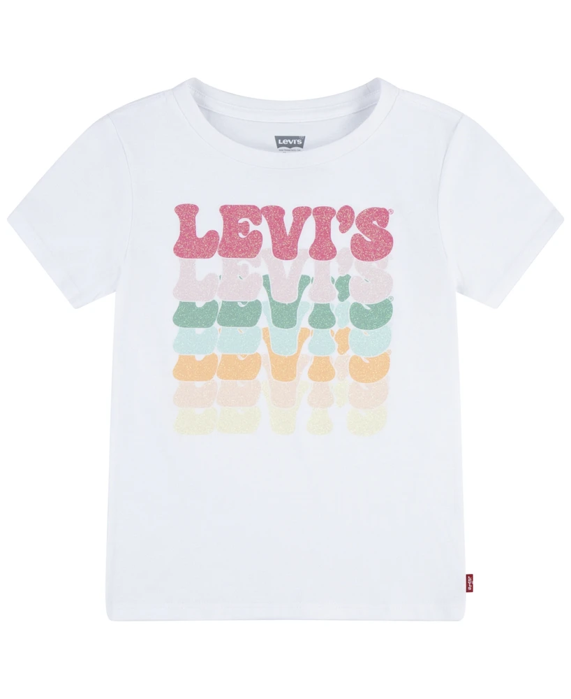 Levi's Little Girls Retro Short Sleeve T-shirt