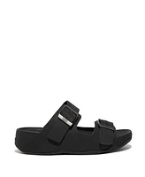 FitFlop Men's Gogh Moc Buckle Leather Slides