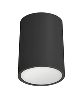 Dainolite 6" Metal Echo 12W Flush Mount with Acrylic Diffuser