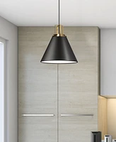 Dainolite 14.25" Metal Sonus 1 Light Pendant