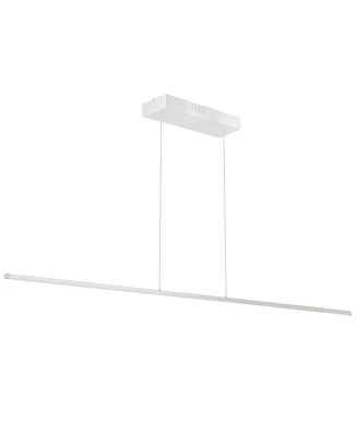 Dainolite 0.75" Metal Array 56W Led Horizontal Pendant with Diffuser