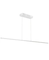 Dainolite 0.75" Metal Array 56W Led Horizontal Pendant with Diffuser