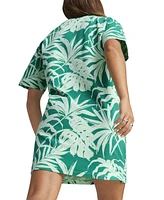 Puma Women's Essential Palm Resort Short-Sleeve T-Shirt Dress