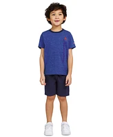 Champion Little Boys Logo Graphic T-Shirt & Shorts, 2 Piece Set