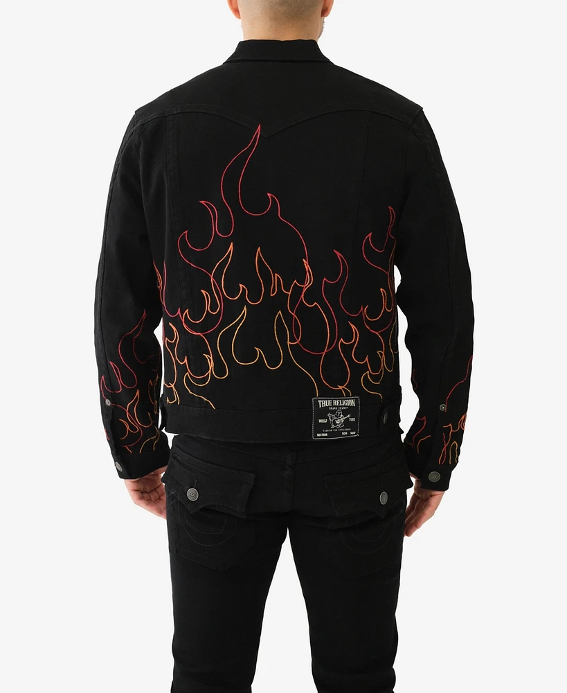 True Religion Men's Jimmy Flame Jacket