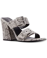 Madden Girl Holmes Buckled Block-Heel Dress Sandals