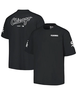 Men's Pleasures Black Chicago White Sox Team T-shirt
