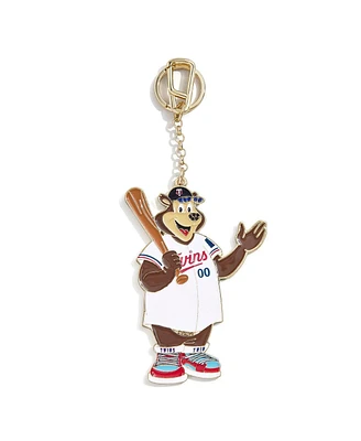 Baublebar Minnesota Twins Mascot Bag Keychain