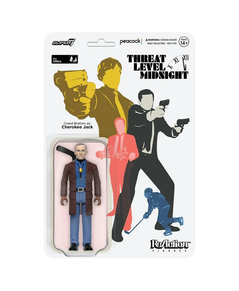 Super 7 The Office Creed Bratton as Cherokee Jack ReAction Figure - Wave 1