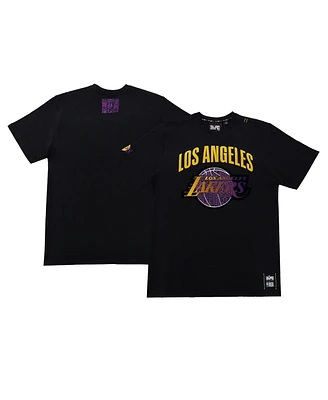 Men's and Women's Nba x Two Hype Black Los Angeles Lakers Culture & Hoops T-shirt