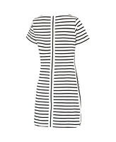 Women's Tommy Bahama White Las Vegas Raiders Tri-Blend Jovanna Striped Dress