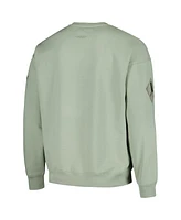 Men's Pro Standard Green Chicago White Sox Neutral Drop Shoulder Pullover Sweatshirt