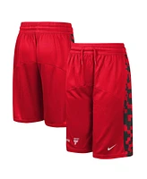 Big Boys Nike Red Chicago Bulls Courtside Starting Five Team Shorts