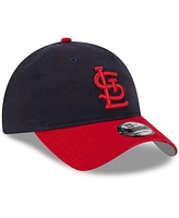 Youth Boys and Girls New Era Navy St. Louis Cardinals 2024 Batting Practice 9TWENTY Adjustable Hat