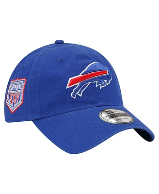 Men's New Era Royal Buffalo Bills Distinct 9TWENTY Adjustable Hat