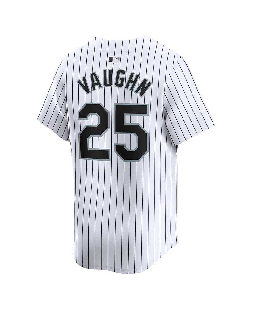 Men's Nike Andrew Vaughn White Chicago Sox Home limited Player Jersey