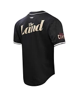 Men's Pro Standard Black Cleveland Cavaliers 2023/24 City Edition Mesh Baseball Jersey