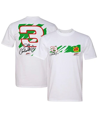Men's Jr Motorsports Official Team Apparel White Dale Earnhardt Jr. Lifestyle T-shirt