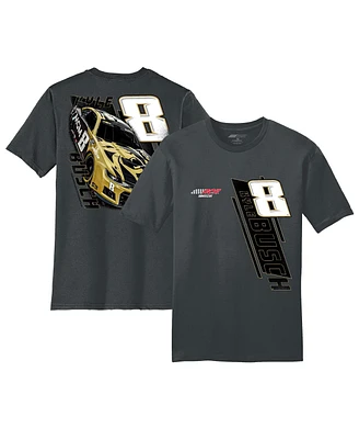 Men's Richard Childress Racing Team Collection Charcoal Kyle Busch Car T-shirt