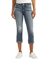 Silver Jeans Co. Suki Mid Rise Americana Capri