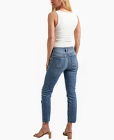 Silver Jeans Co. Most Wanted Mid Rise Americana Straight Leg