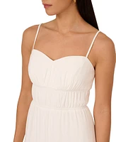 Adrianna by Papell Women's Sweetheart-Neck Sleeveless Midi Dress