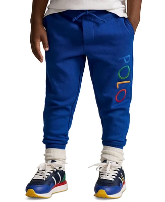 Polo Ralph Lauren Toddler and Little Boys Ombre-Logo Double-Knit Jogger Pants
