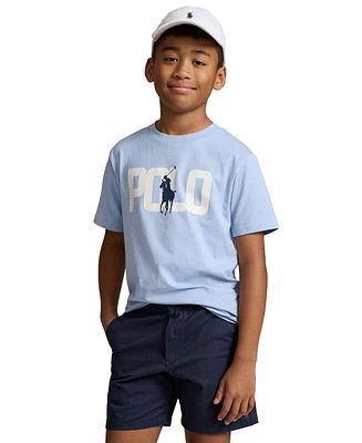 Polo Ralph Lauren Big Boys Color-Changing Logo Cotton Jersey T-shirt