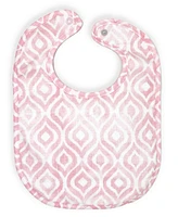 Tendertyme Baby Girls Muslin Bibs, Pack of 4