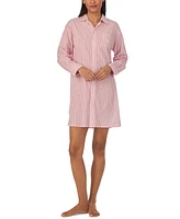 Lauren Ralph Women's Long-Sleeve His Shirt Sleepshirt