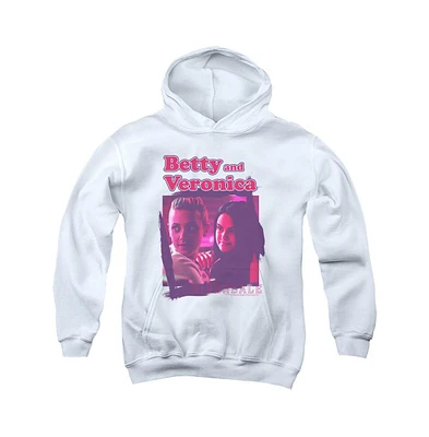 Riverdale Boys Youth Betty And Veronica Pull Over Hoodie / Hooded Sweatshirt