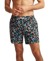 Bonobos Men's Riviera Upf 50+ Printed 7" Swim Trunks